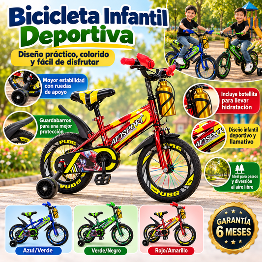 Bicicleta Infantil niños Rin 12