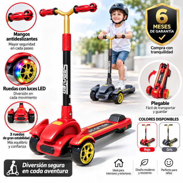 Scooter infantil deportivo.