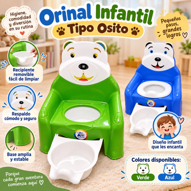 Silla sanitaria oso infantil