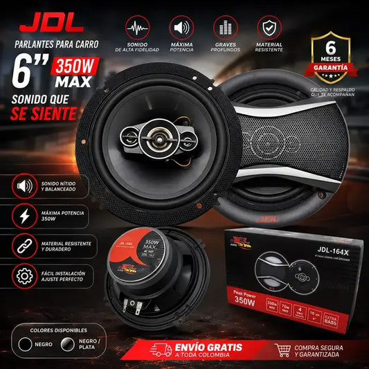 Parlantes para carro jdl 6 pulgadas