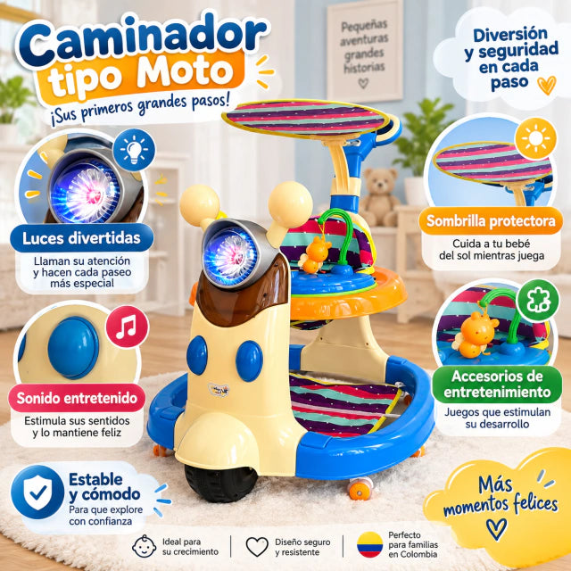 Andadera multifuncional.