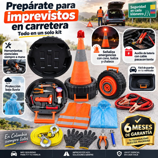 Kit De Emergencia En Carretera Premiun